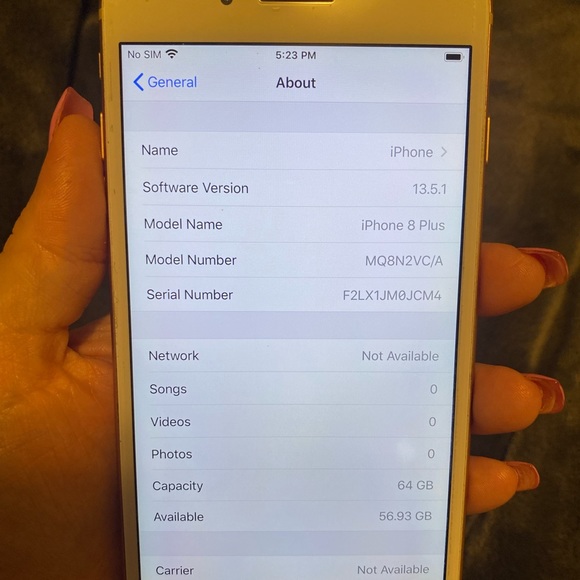 iPhone 8 Plus 64GB Rose Gold - Picture 3 of 4